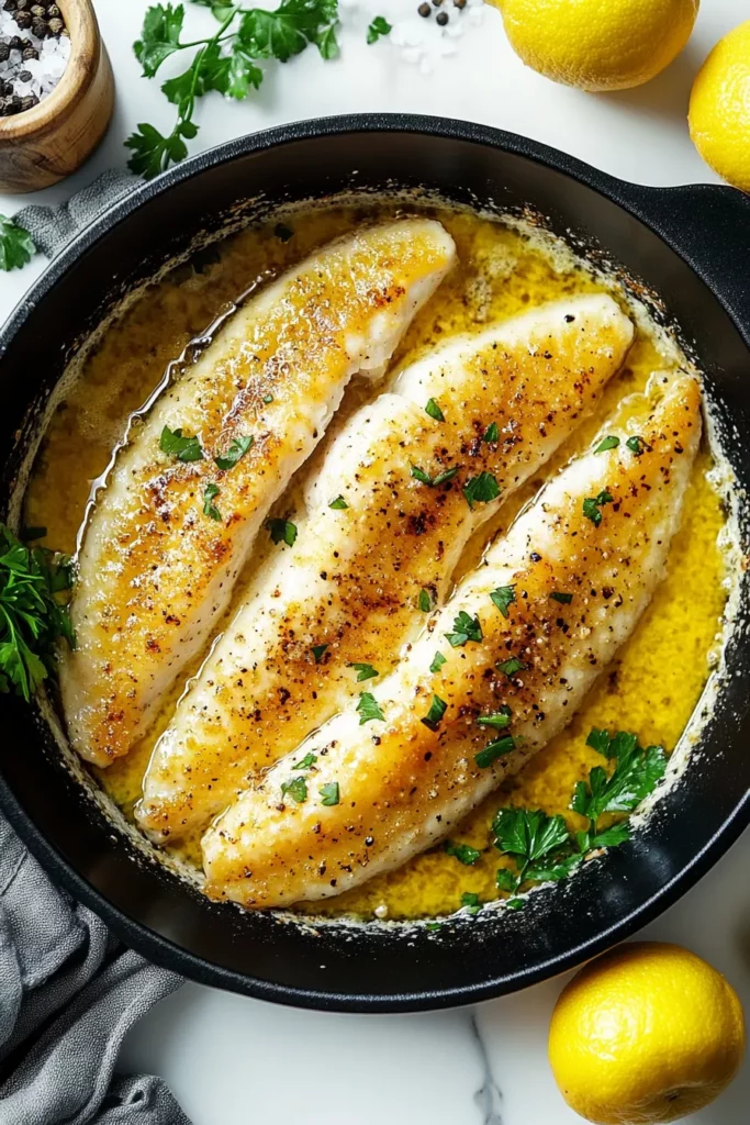 Garlic Butter Tilapia Dishes Recipe