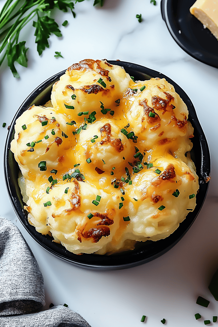 Golden Cheesy Potatoes
