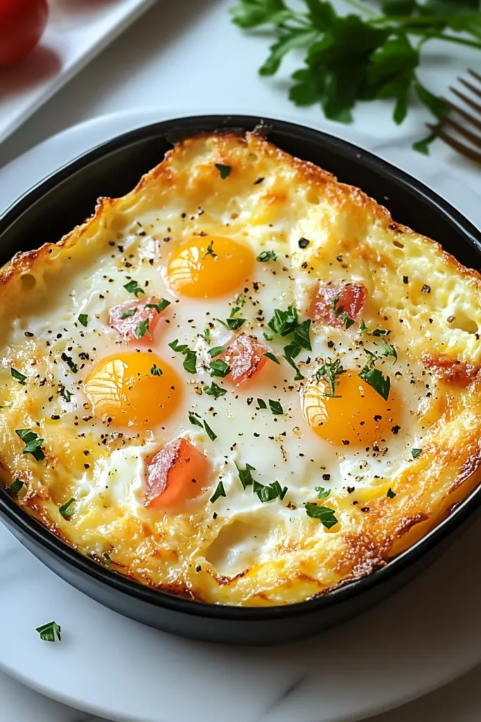 Cheesy Egg Bake Dishes Recipe