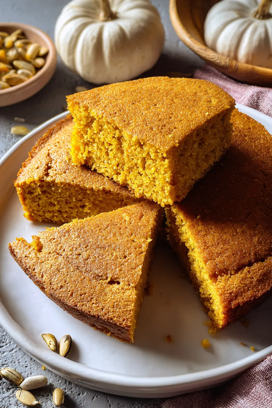 Savory Spiced Baked Pumpkin Cornbread – Dishes Recipe